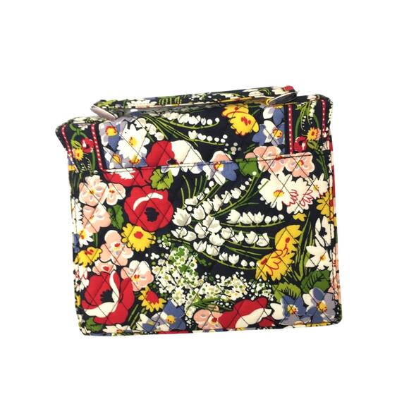 Vera Bradley Floral Mini-Briefcase Crossbody Handbag - Picture 2 of 11